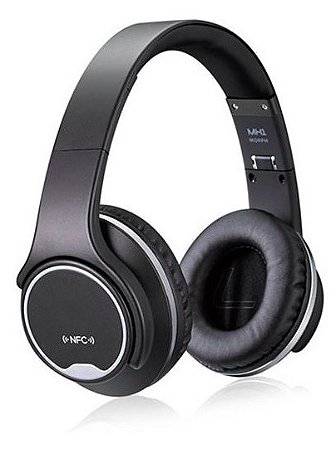 Fone de ouvido Bluetooth vira caixa de som Feir