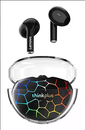 Fone de Ouvido Bluetooth Lenovo ThinkPlus  LivePods LP80 pro RGB