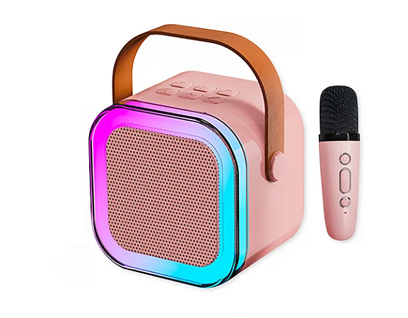 Mini Caixa de Som 10W Com Microfone Alterador de Voz Xtrad XDG-62