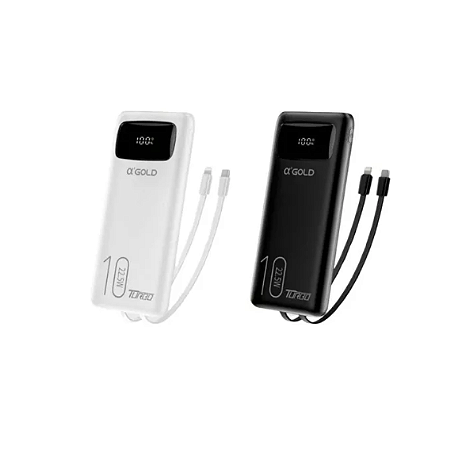 Carregador Power Bank Turbo 22.5W 10.000mAh a'GOLD BTE32