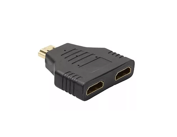 Divisor E Duplicador 1 Hdmi Macho Para 2 Hdmi Fêmea - MU30