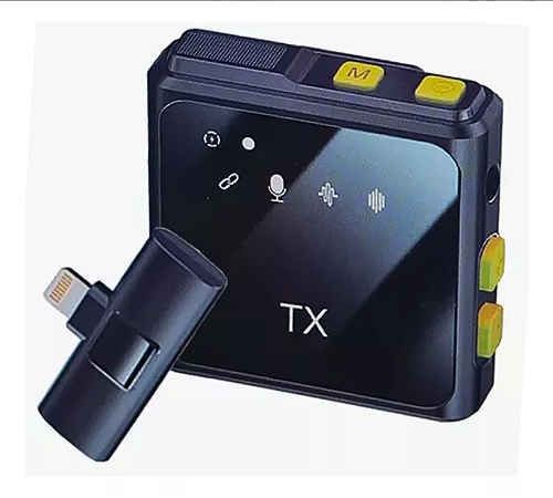 Microfone de lapela wireless MC814