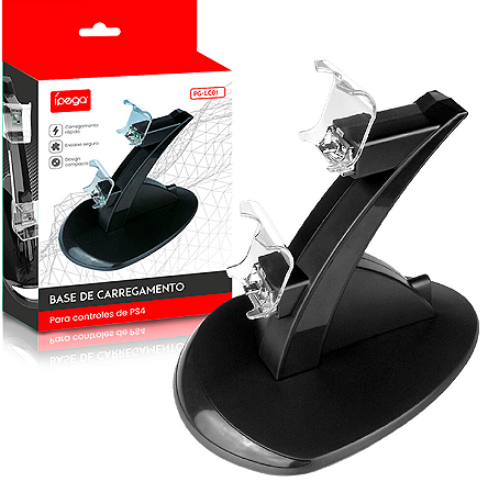 Base de Carregamento para 2 Controles de PS4 ÍPEGA - PG-LC01