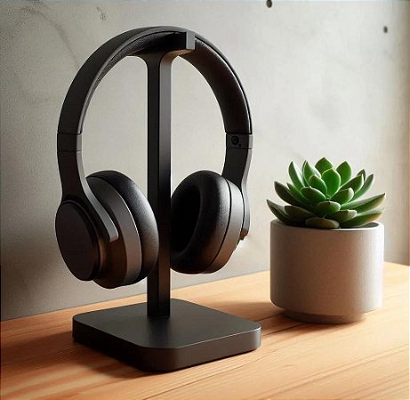 Suporte de Mesa para Fone Headset Gamer Universal Elegante Minimalista