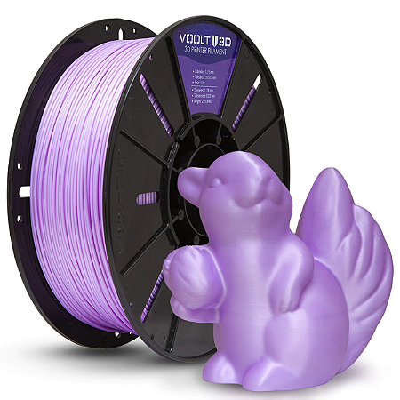 Filamento PLA Lilás Macaron Velvet High Speed Premium - 1Kg