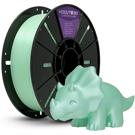 Filamento PLA Verde Macaron Velvet High Speed Premium - 1Kg
