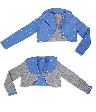 casaco dupla face infantil