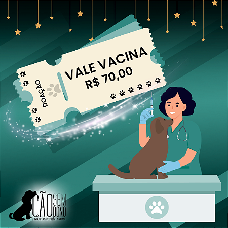Doação 1 Par de Vacinas