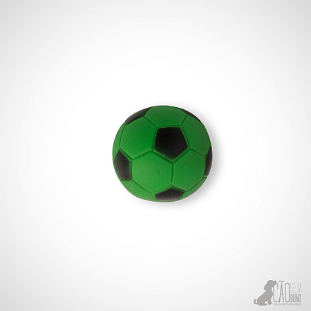 Brinquedo Mordedor Bola Verde com Apito