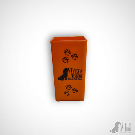 Porta Caneta Laranja