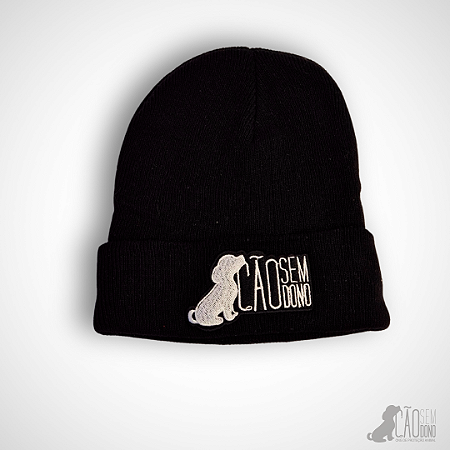 Gorro Preto Cão sem Dono