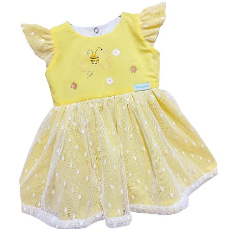 Vestido Fantasia Metoo Angela Beatrice Bee para Bebê