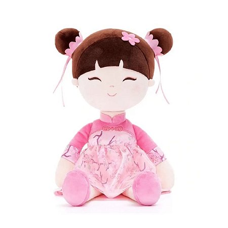 Boneca Gloveleya Oriental by Metoo - Rosa