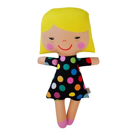 Boneca de Pano Inclusiva Nanda T21 Síndrome de Down - G