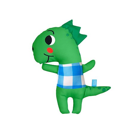 Boneco de Pano Dinossauro Buffalo Azul - M