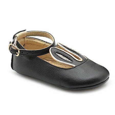 Sapatilha Boneca Infantil Le Fantymy Coelho Black