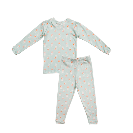 Pijama Manga Longa Infantil Angela Clássica