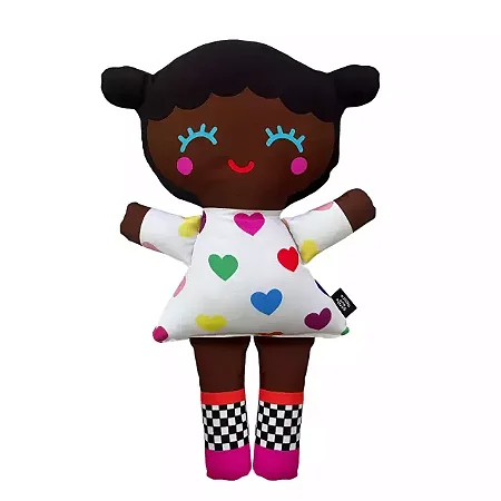 Boneca de Pano Inclusiva Solange Plus Size - G