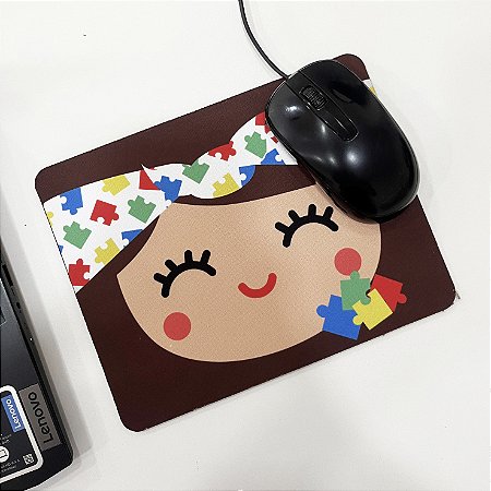 Mousepad Menina Autista