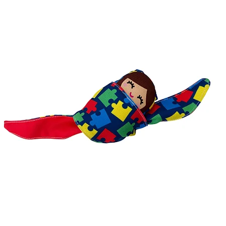 Bebê + Sling | Boneca de Pano Dudinha Autista