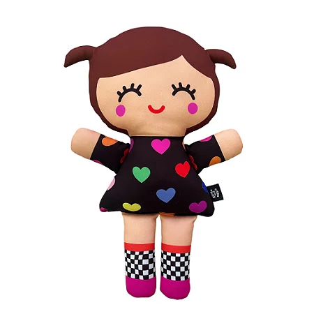 Boneca de Pano Inclusiva Dirce Plus Size - G
