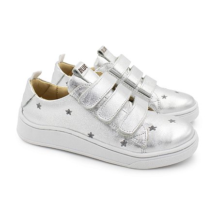 Tênis Feminino Infantil Prata Anabela - Blue Infantis