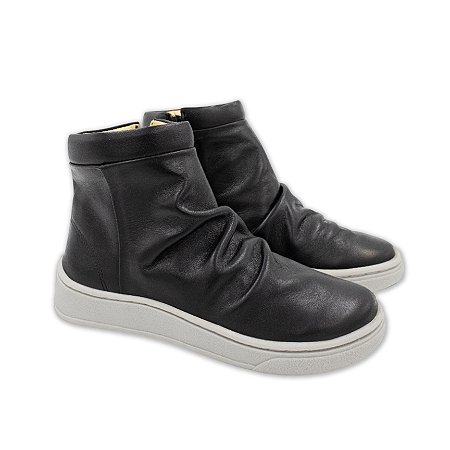 Bota Feminina Eliana Infantil Preta - Blue Infantis