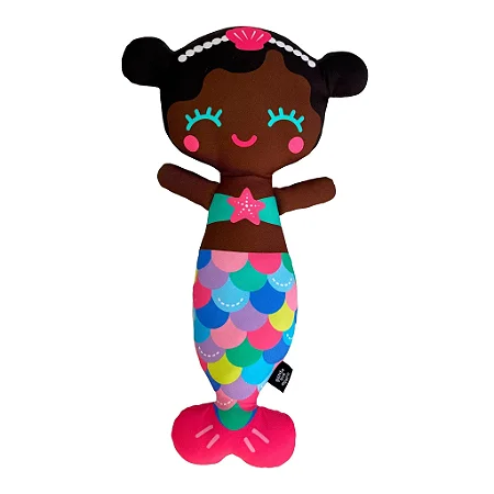Boneca de Pano Sereia Negra - G
