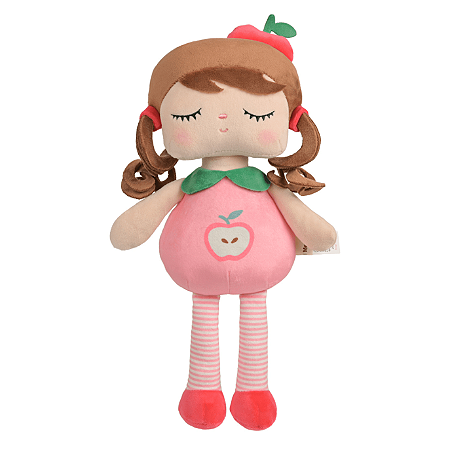 Boneca Metoo Com Caixa Angela Frutas Maçãzinha Original