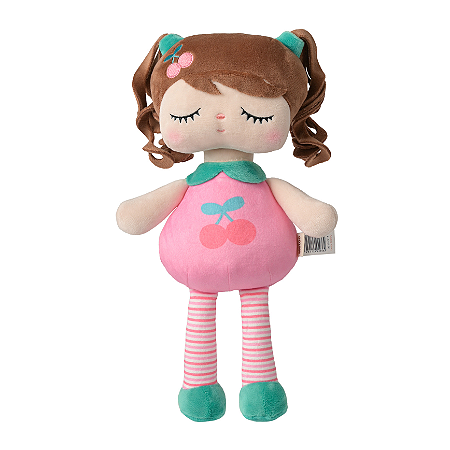 Boneca Metoo Com Caixa Angela Frutas Cerejinha Original