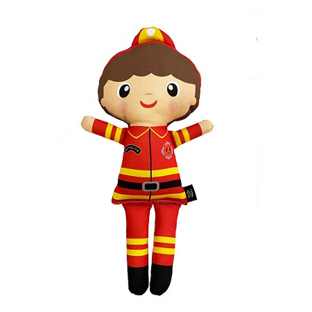 Boneco de Pano Bombeiro - G