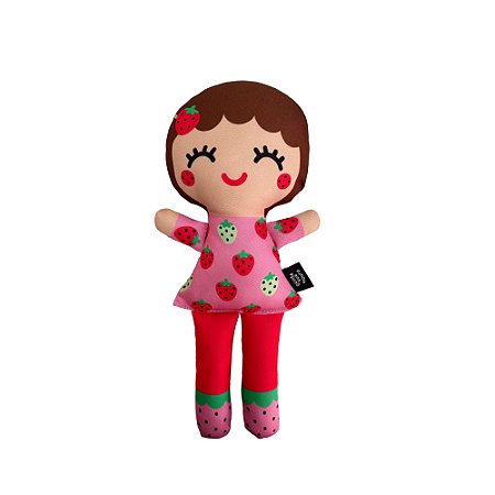 Boneca de Pano Moranguinho - P