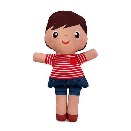 Boneco de Pano Inclusivo Cris Plus Size - G