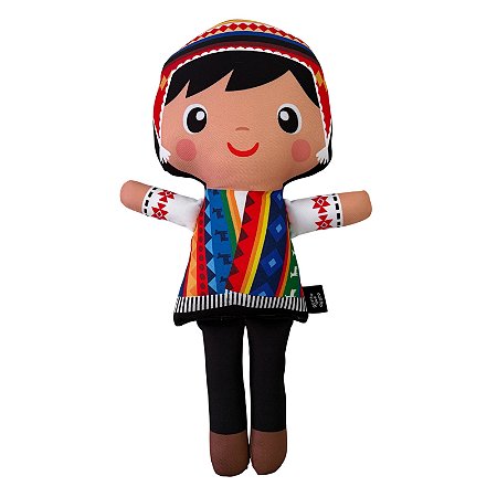 Boneco de Pano Inclusivo Chollito Peruano - G