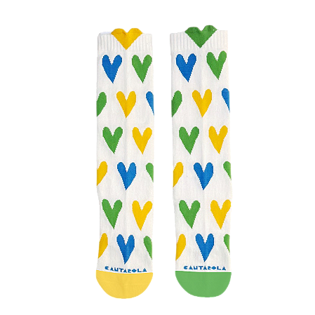 Meia Cantarola 3/4 BFF Brasil