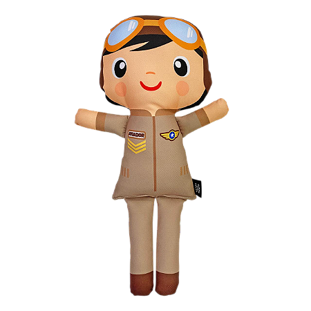Boneco de Pano Aviador Gael - G