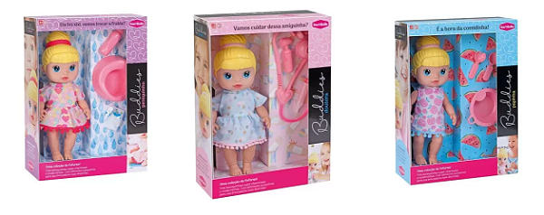 Boneca Buddies 30cm com acessórios Bambola