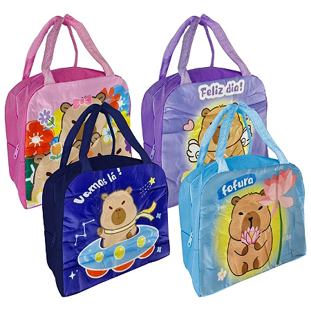 Bolsa térmica decorada Capivara sortida Interponte