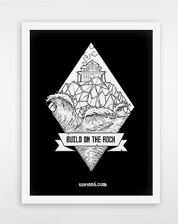 "ON THE ROCK" | Poster (Sem Moldura/Com Moldura)