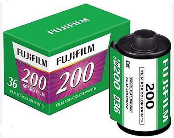Filme 35mm Fuji C200 - 36 fotos / ASA 200
