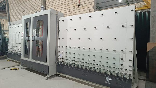 Lavadora de vidro vertical China Glass Open Top. Tamanhos 1600mm - 2000mm - 2500mm