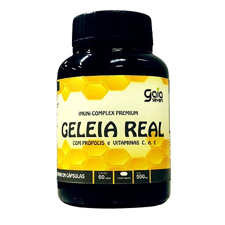 Geleia Real Liofilizada com Própolis e Vitaminas 60 Cps