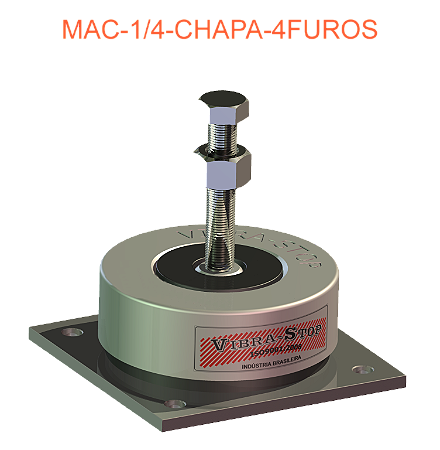 MAC-1/4-CHAPA-4FUROS