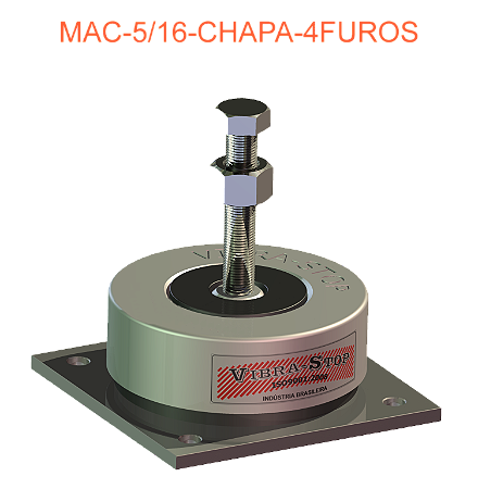 MAC-5/16-CHAPA-4FUROS