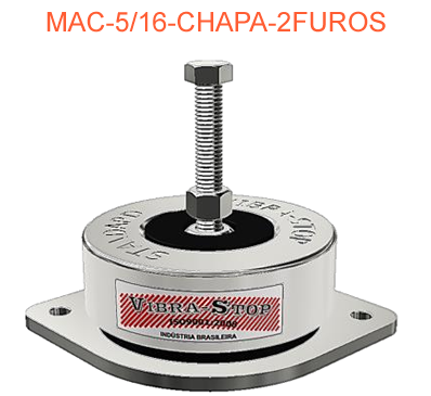 MAC-5/16-CHAPA-2FUROS