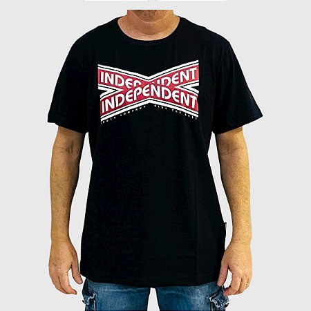 Camiseta Independent Intersect Preto