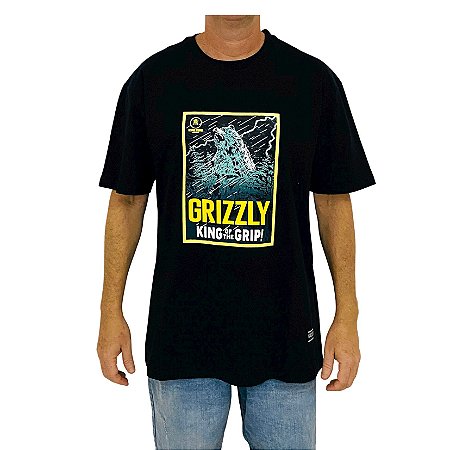 Camiseta Grizzly Grizzilla Bear S/S Preto