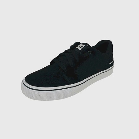 Tênis Dc Shoes Anvil LA SE Black/Black/White