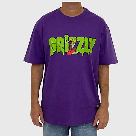 Camiseta Grizzly Dont Be Snotty S/S Roxo