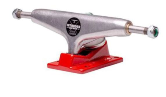 Truck Intruder Bolt Solid 139mm Mid Silver/Red